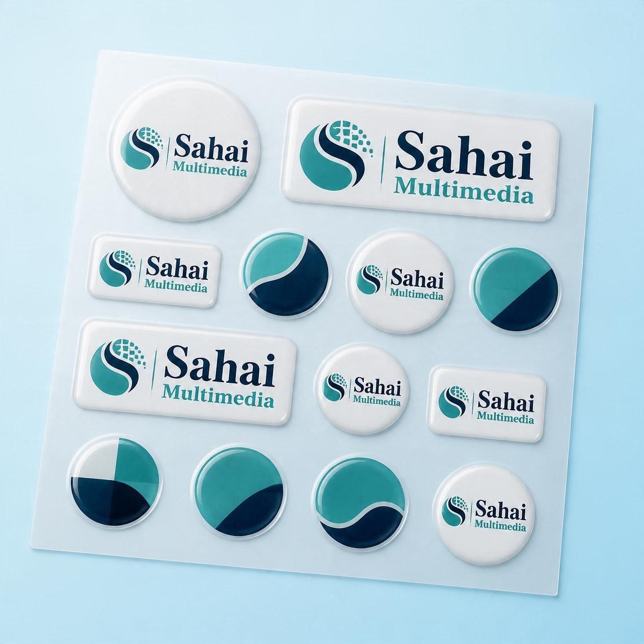 Dome Stickers - Sahai Multimedia printing service in Kochi, Kerala